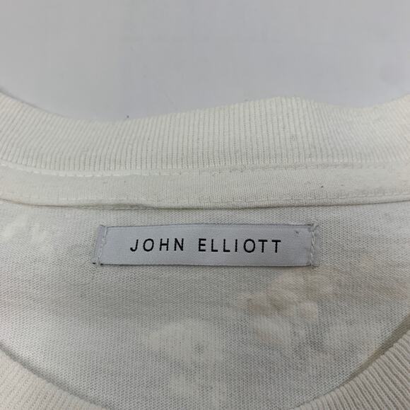 John Elliot T Shirt Mens 3 Multi University Pollock Paint Splatter Short Sleeve - Picture 3 of 8